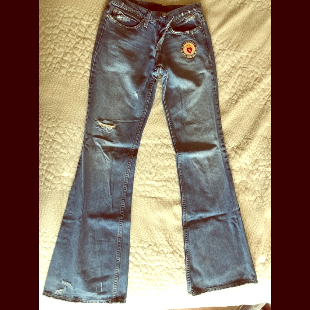 Vintage Juicy Couture low waist bell jeans